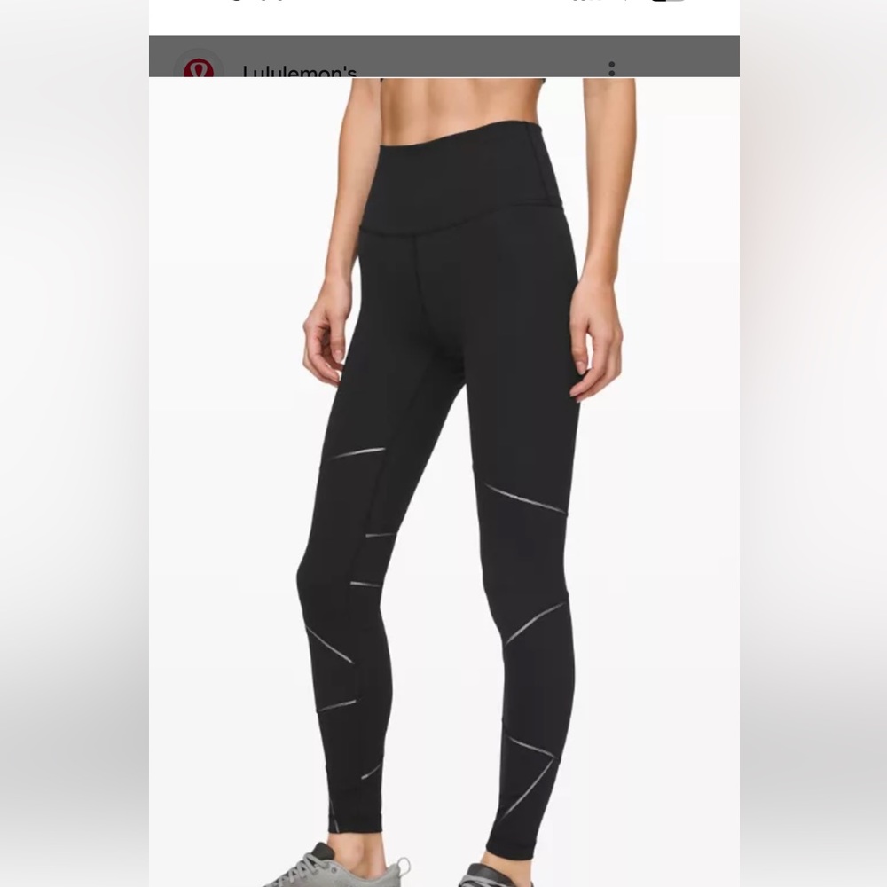 Lululemon leggings Wunder under high rise